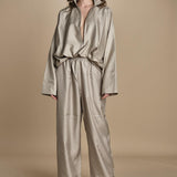 CARRACCI top in seta con zip CARRACCI STONE sofie d'hoore 