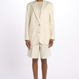 Blazer misto lino IO119055 WH014 ivy oak 