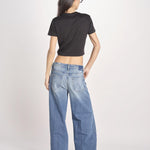 t-shirt costine PARGA 026TS614RM NERO woc 