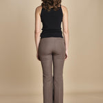 pantalone diritto stretch TARIFA  JF009416 MUSHROOM 2202 joseph 