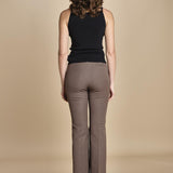 pantalone diritto stretch TARIFA  JF009416 MUSHROOM 2202 joseph 