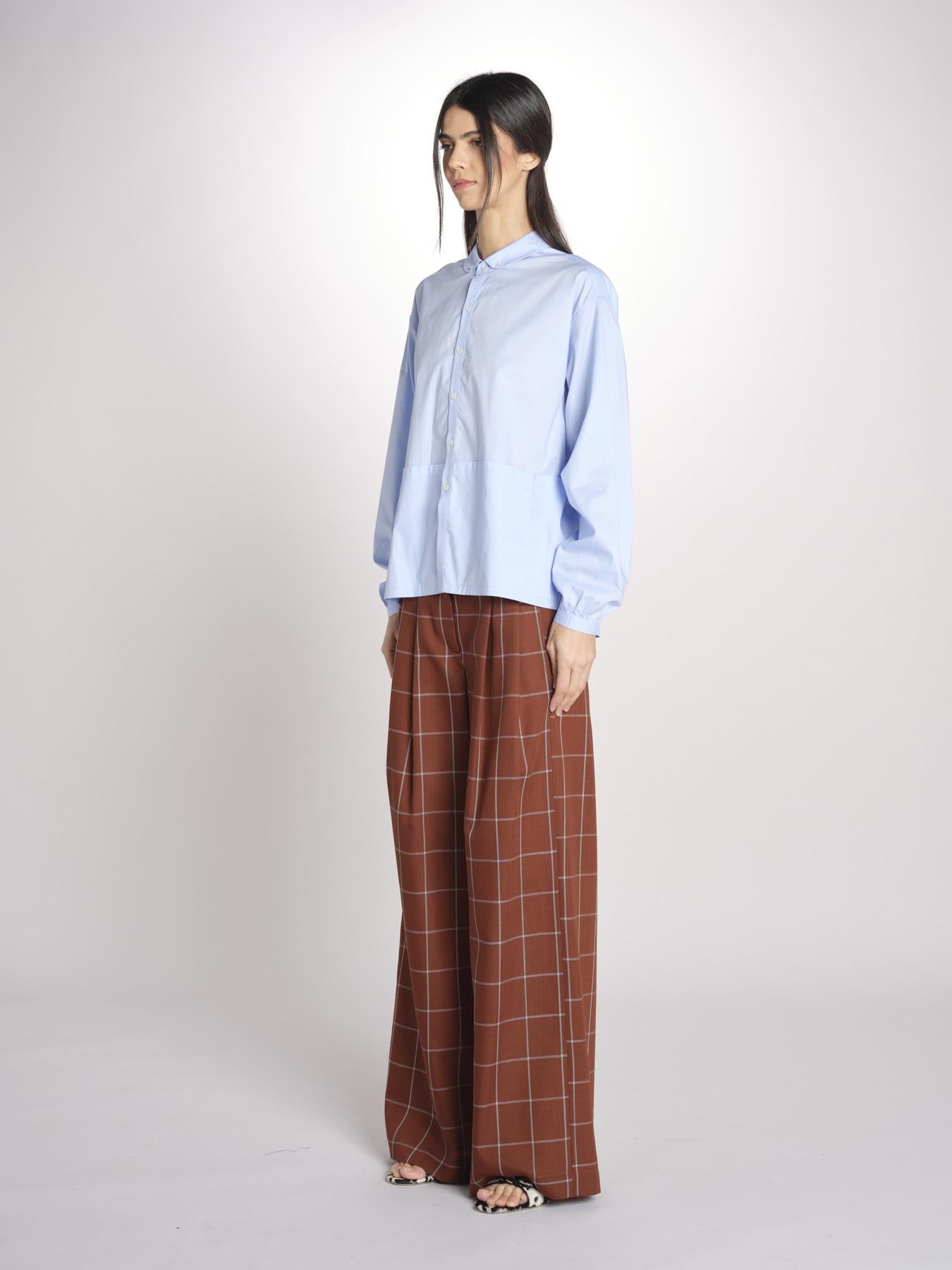 camicia con tasche LIVI MJD162_ATEX97 SKY BLUE jejia 