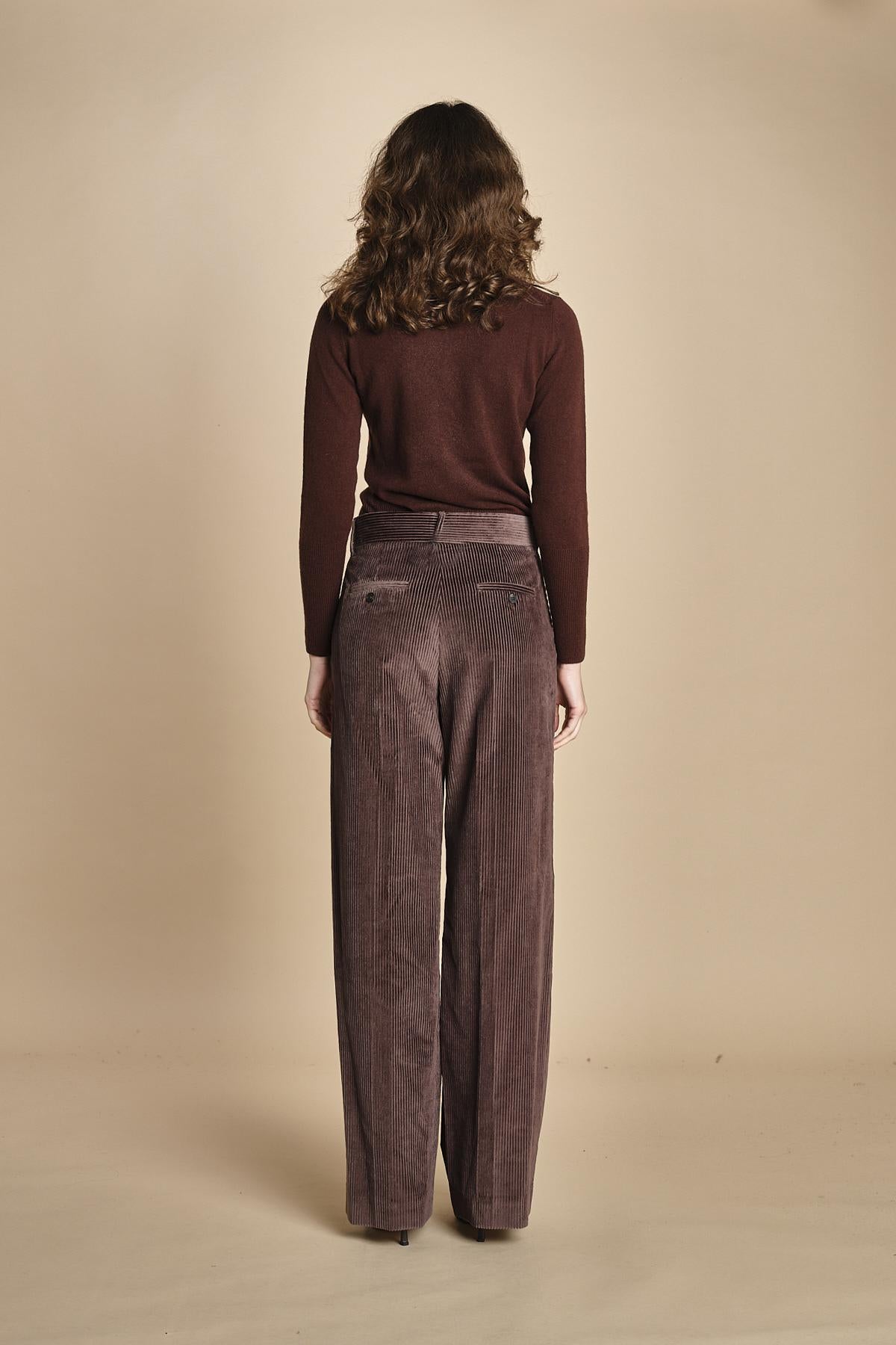 pantalone diritto in velluto rocciatore TANIA 2525136092600 015 weekend maxmara 