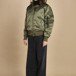 bomber unisex nylon raso 756111 MA1 SAGE GREEN alpha 