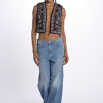 Gilet punto croce COCO BLEUNUIT ba&sh 