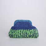 SIS cluctch bag uncinetto multicolor SIS BLUETTE VERDE nadia dafri 