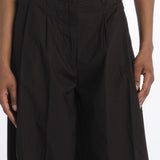Pant PETRA 2 pinces popeline PETRA PE66 NERO nine in the morning 
