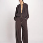 bomber in satin JF009669 COCOA 1204 joseph 