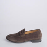 JANET mocassino suede fondo cuoio JANET 80013 EBANO alberto fasciani 