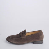 JANET mocassino suede fondo cuoio JANET 80013 EBANO alberto fasciani 