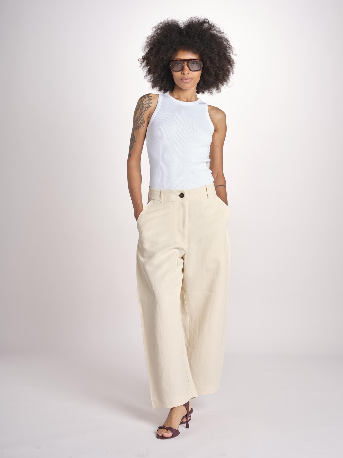 pantalone baloon CHALCO  1225 CANVAS studio nicholson 