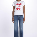 Walk bc concert cherry love JWTS02684 WHITE zadig & voltaire 