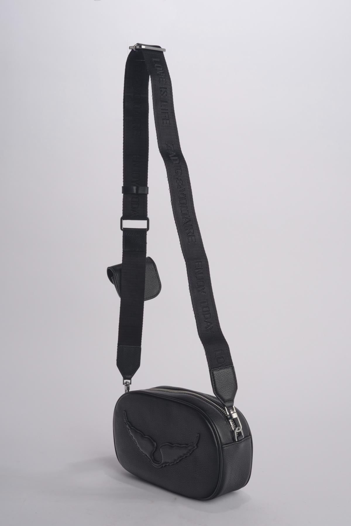 Rock with you grained leather LWBA03657 BLACK zadig & voltaire 