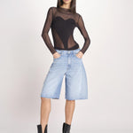 bodyl con scollo cuore SOULMATE NERO undress code 