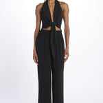 Top con nodo 41352-412 NERO federica tosi 