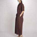 camicia m/c BISCAY CACAO sofie d'hoore 