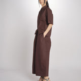 camicia m/c BISCAY CACAO sofie d'hoore 