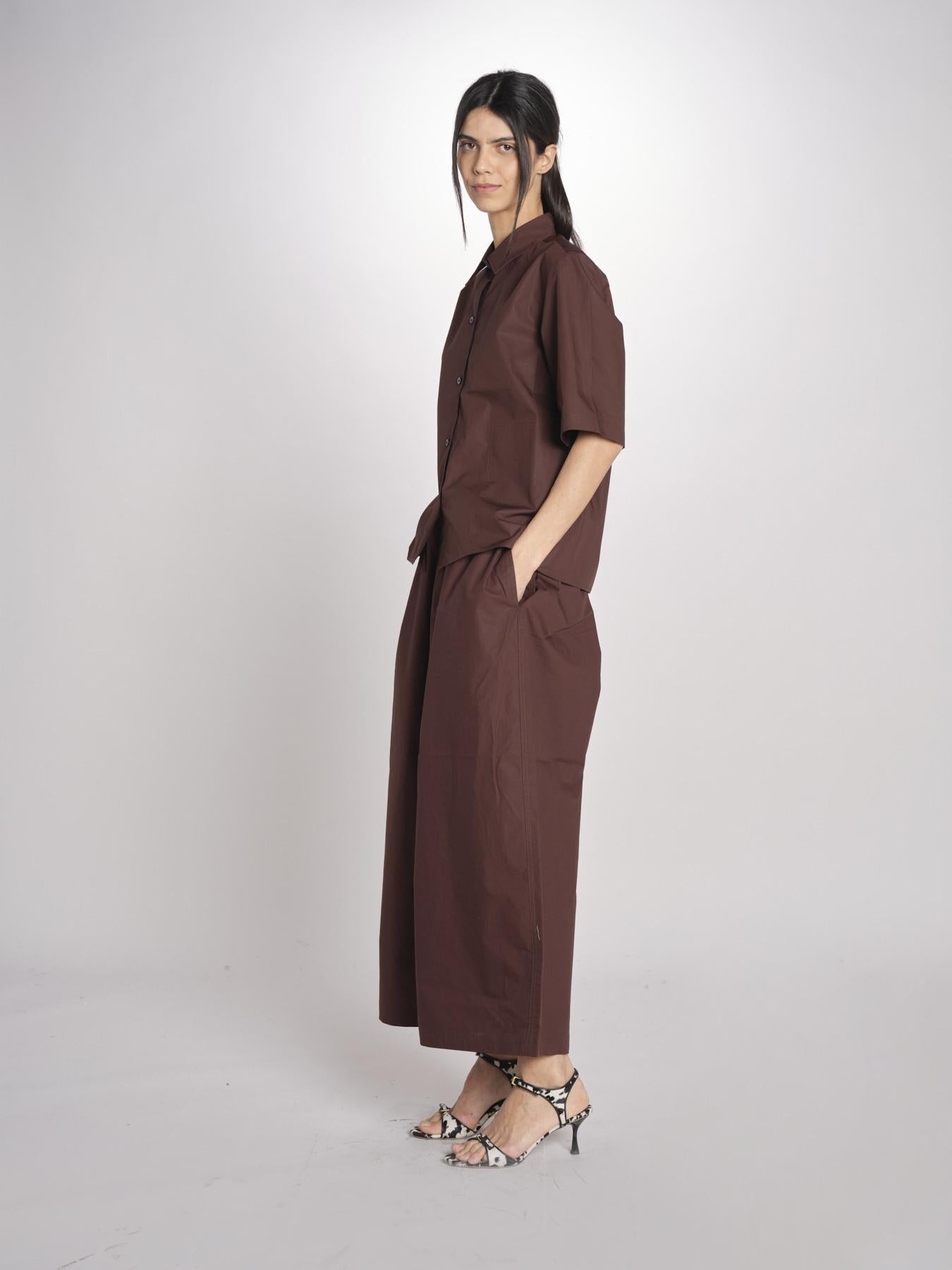 camicia m/c BISCAY CACAO sofie d'hoore 