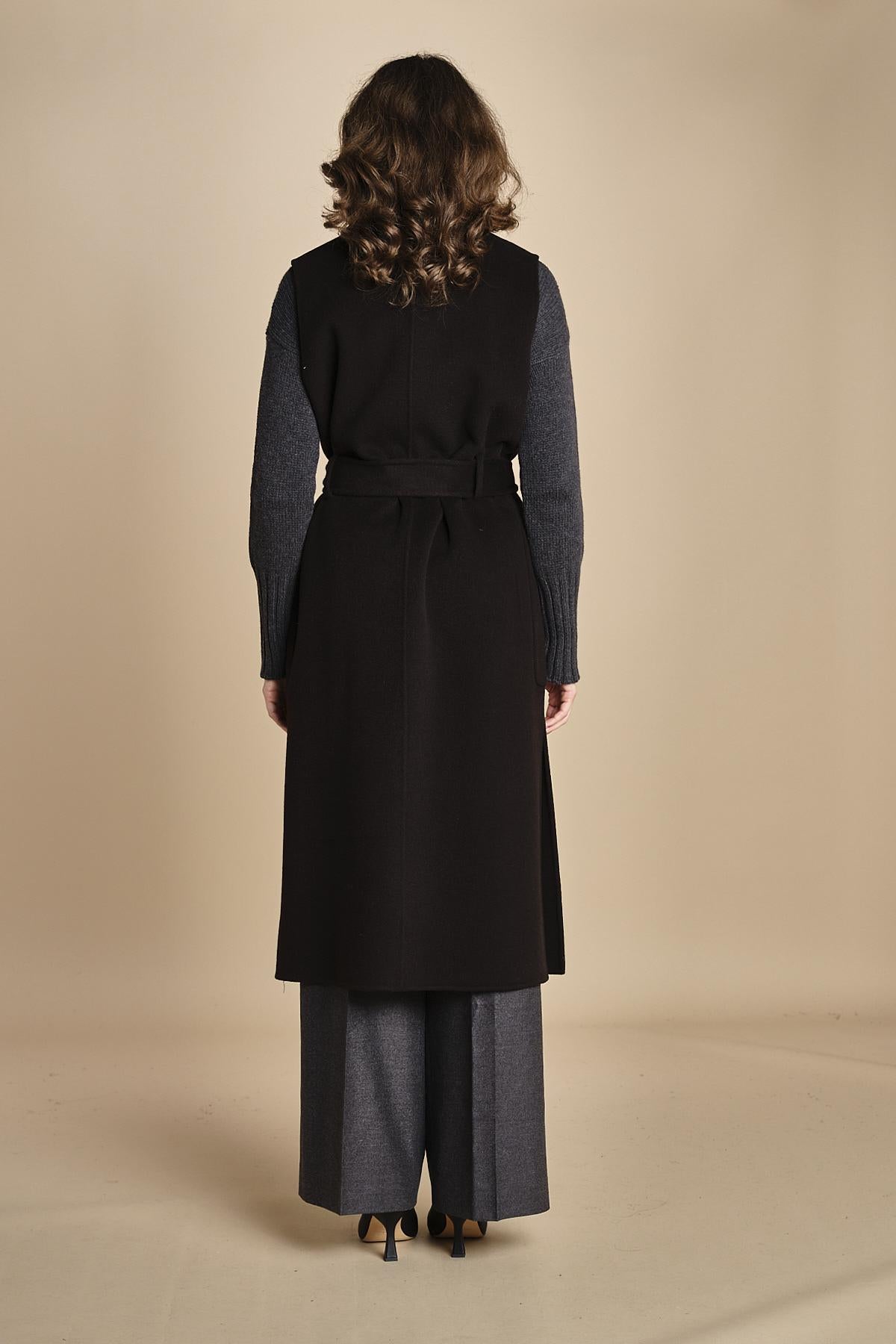 gilet double CLARISSA IO111126 BK999 ivy oak 