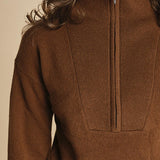 maglia mezza zip MIL14 25383 SYRUP milaura 