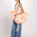 borsa grande SHQ-26E18 A 04 ORANGE FLUO le daf 