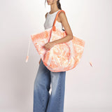 borsa grande SHQ-26E18 A 04 ORANGE FLUO le daf 