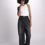 denim over CHALCO SNW-1417 WHASED BLACK studio nicholson 