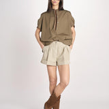 bermuda con risvolto 0222 85047 BEIGE aspesi 