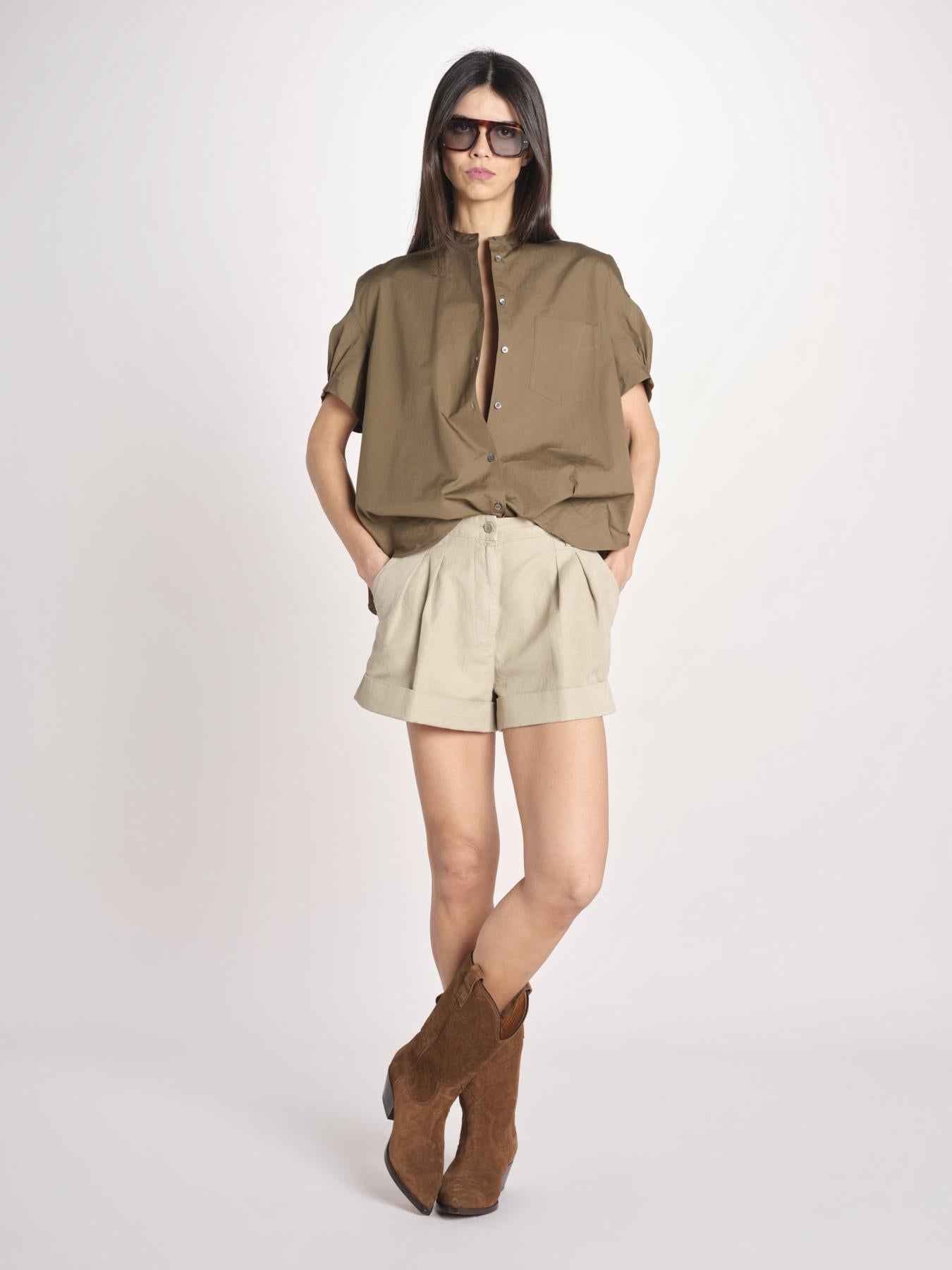 bermuda con risvolto 0222 85047 BEIGE aspesi 