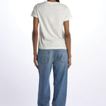 T-shirt girocollo m/c basic WSCT20 WHITE merz b 