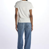 T-shirt girocollo m/c basic WSCT20 WHITE merz b 
