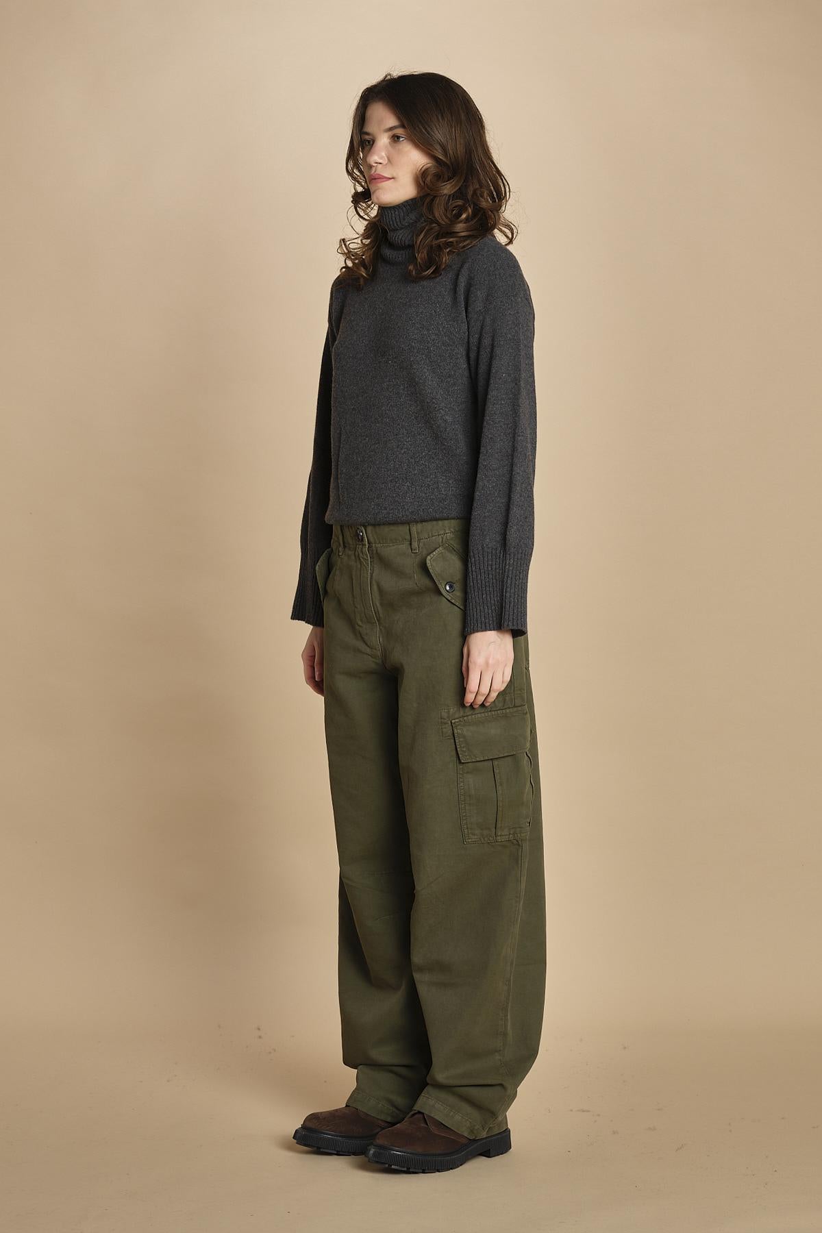 pantaloni cargo PIAZZA OLIVE bellerose 
