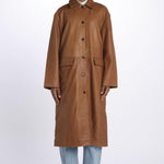 Spolverino HALSTON pelle 5470175 COGNAC herskind 