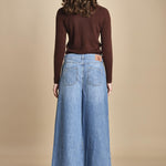 denim over MUSC LIGHT USED BLUE ba&sh 