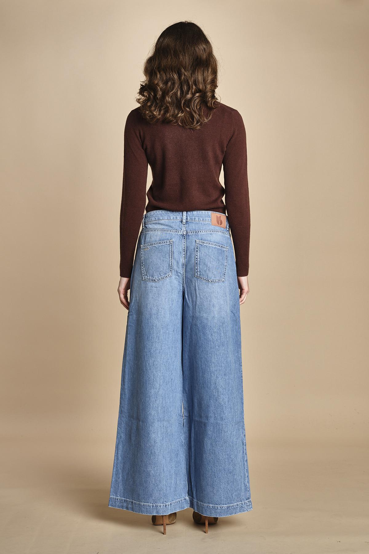 denim over MUSC LIGHT USED BLUE ba&sh 