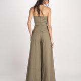 pantalone over in cotone 40811-400 MILITY 88 federica tosi 