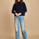 denim loose diritto 10798 THE SPINNER ZIP SNEAK 1351_A mother 