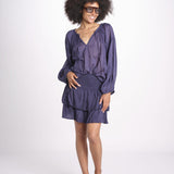 camicia voille nervature ALEXANBLATU ENCRE laraethnics 