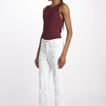 Denim LINDY combo stretto cropped LINDY WHITE true avenue 