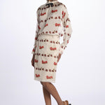 Gonna chiffon righe C022 5539 SAC1 n21 