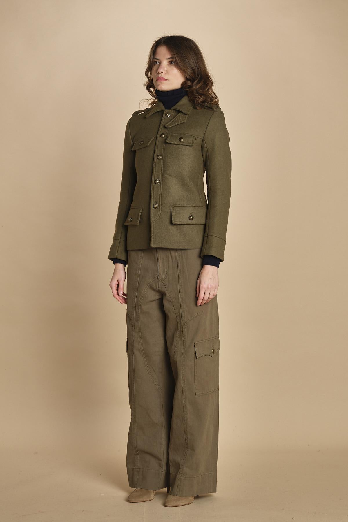 giacca sahariana. WWOW01681 LEAVES 308 zadig & voltaire 