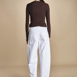 THE FULL PIPE ANKLE denim banana 11326 1378 mother 