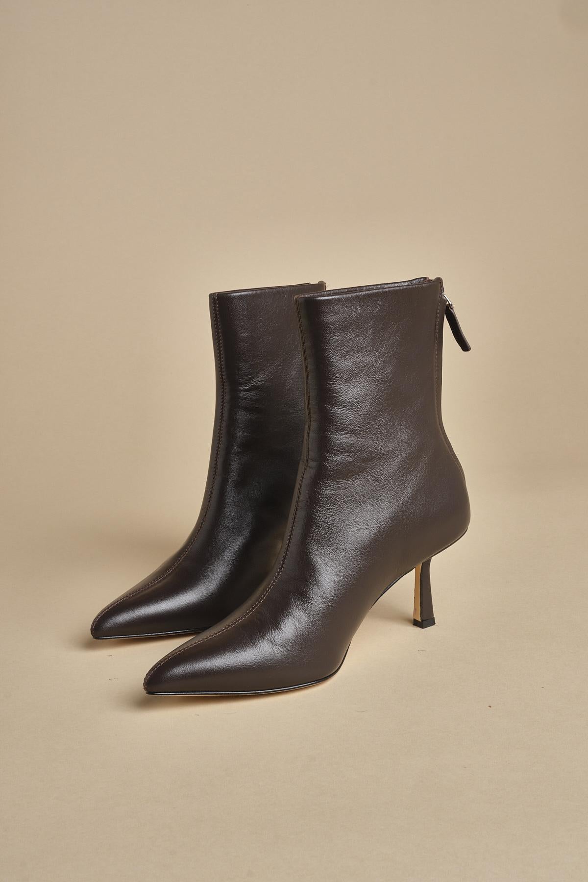 stivaletto liscio PETRA ANKLE F864SSN CHC studio AMELIA 
