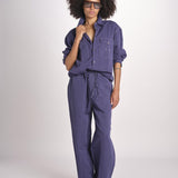 pantalone con impunture SONNY 1311 INDIGO studio nicholson 