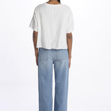 T-shirt FARPY  scatoletta cintura dietro FARPY T1758 010 bellerose 