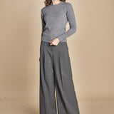 girocollo basic MIL46 25203 GRIGIO CH milaura 
