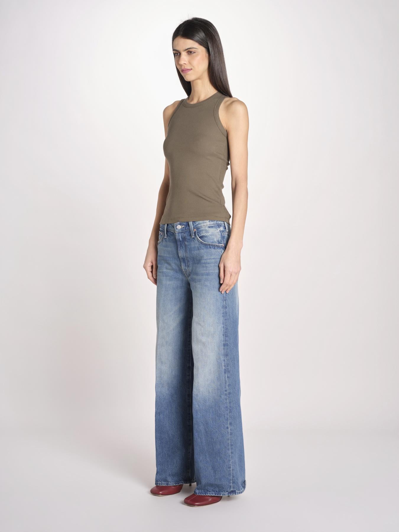 canottiera a costine JF009683 PALM LEAF 2308 joseph 