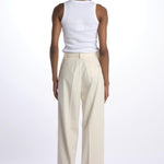 Pantaloni filo scozia 3418 AVORIO circolo 1901 