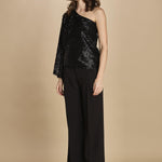 top monospalla perline 31104-309 NERO 29 federica tosi 