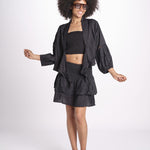 top fascia elastico MANDIBLATU NOIR laraethnics 